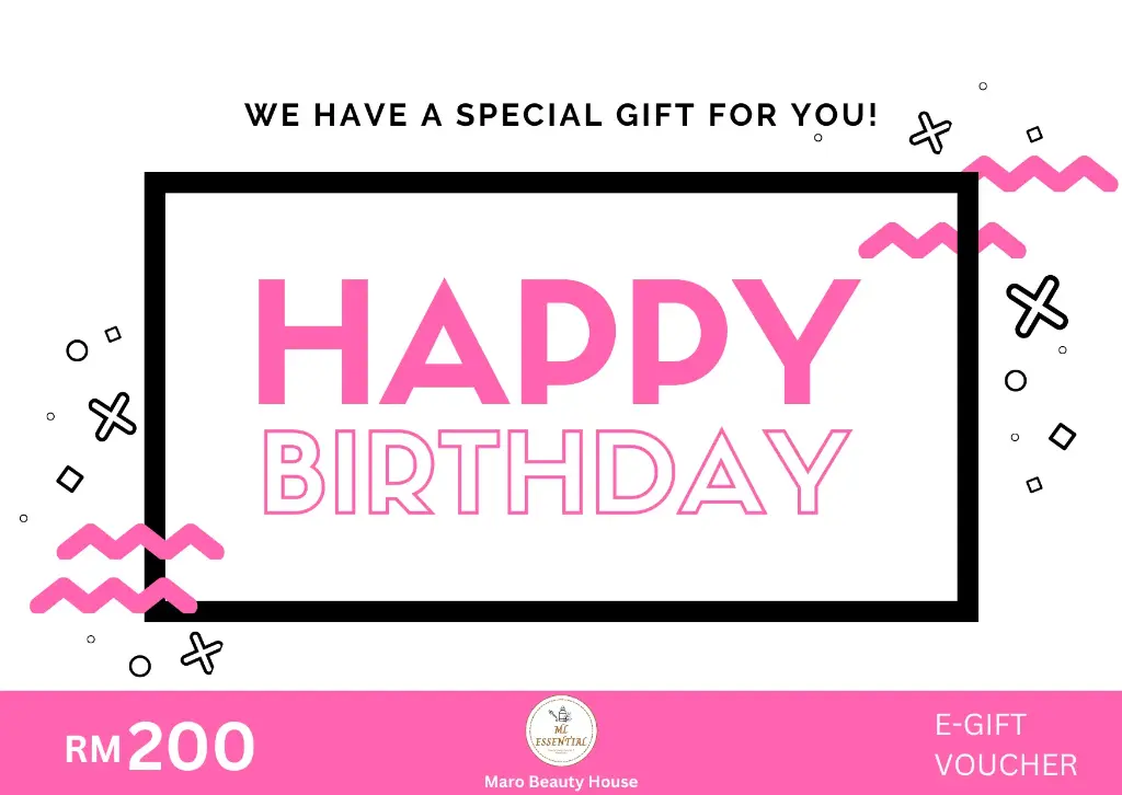 Happy Birthday E-Gift Card - Rm 200